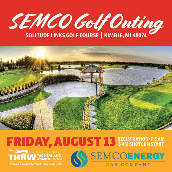 SEMCO Energy Gas Division And Supporters Host 12th Annual Charity Golf Outing ThawFund